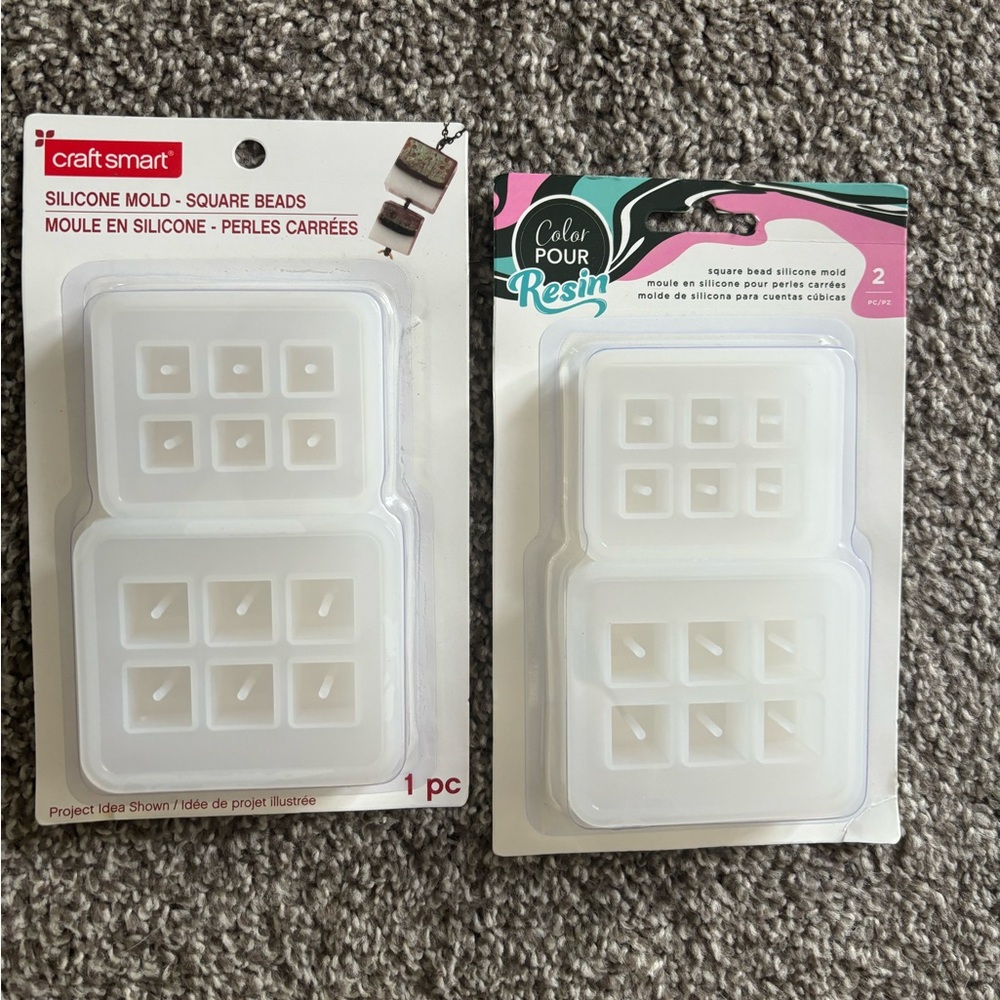 Resin jewelry molds